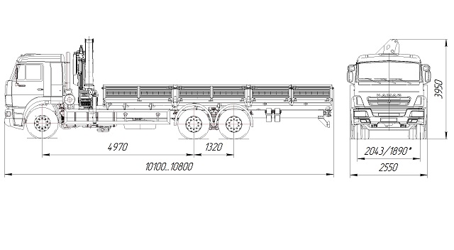 Камаз 65117